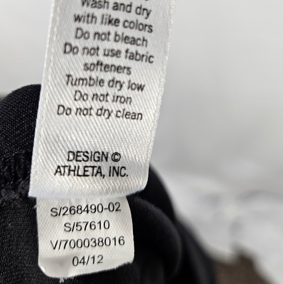 Athleta Bala Black Bootcut Pants Size XS - Picture 7 of 9